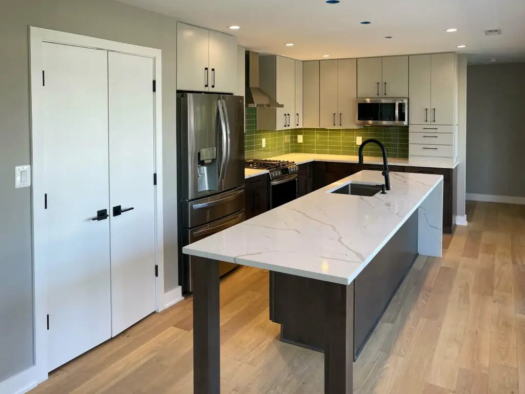 Kitchen Remodeling Annandale VA dual tone Kitchen Cabinets
